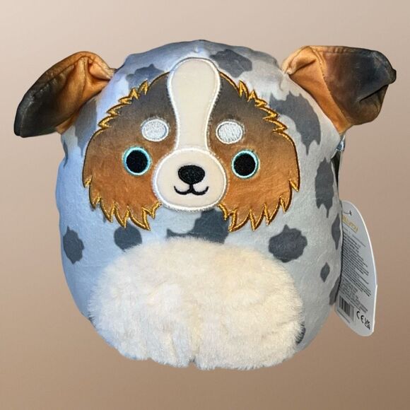 NWT Raylor the Australian Shepherd Puppy  Squishmallow 6” Plush - Picture 1 of 5